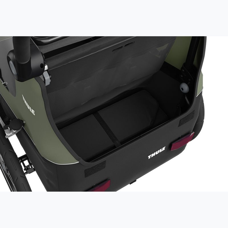 Remorcă pentru bicicletă Thule Courier vintage green 6