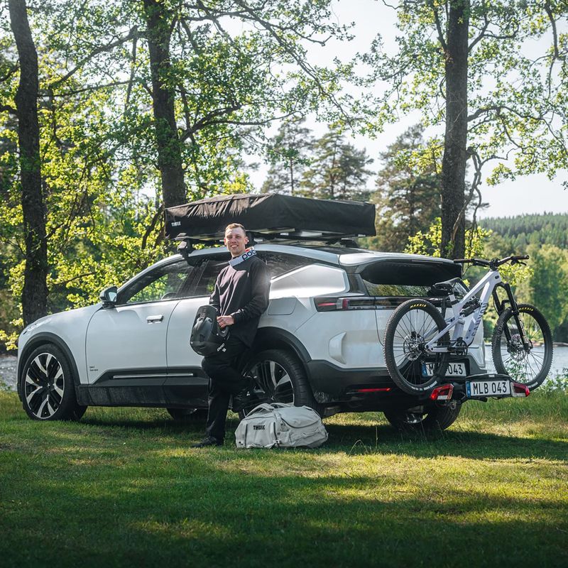 Portbagaj de bicicletă pe cârlig Thule VeloLite 3Bike black 8