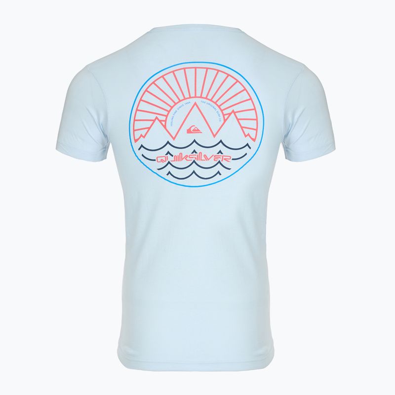 Tricou pentru bărbați Quiksilver Summit Sunset blue/red combo 2