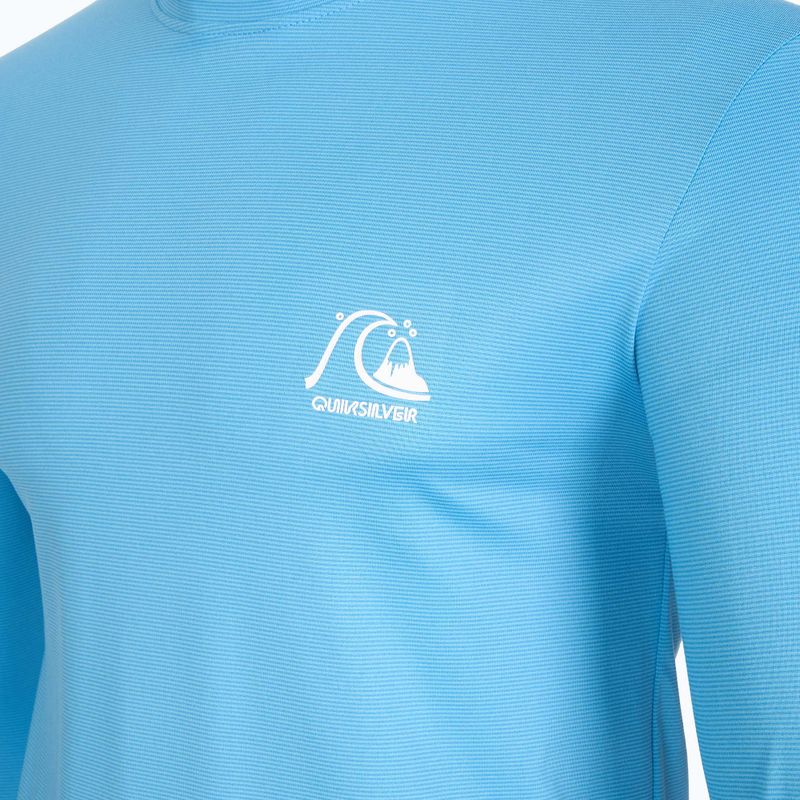 Longsleeve de înot pentru bărbați Quiksilver Heritage Heather azure blue 4
