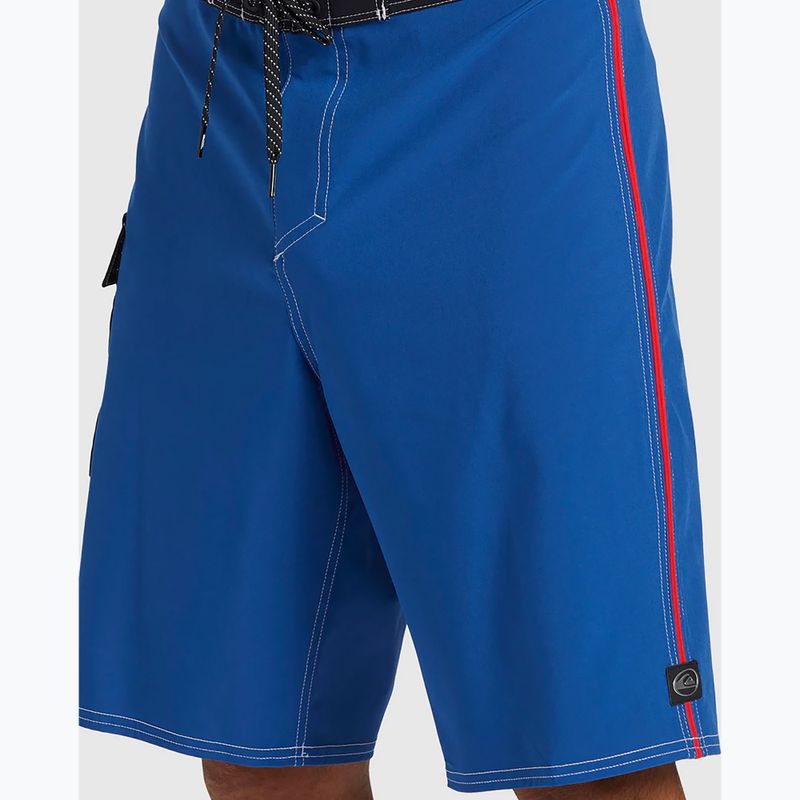 Pantaloni scurți de baie pentru bărbați Quiksilver Saturn Solid 21" Monaco Blue 5