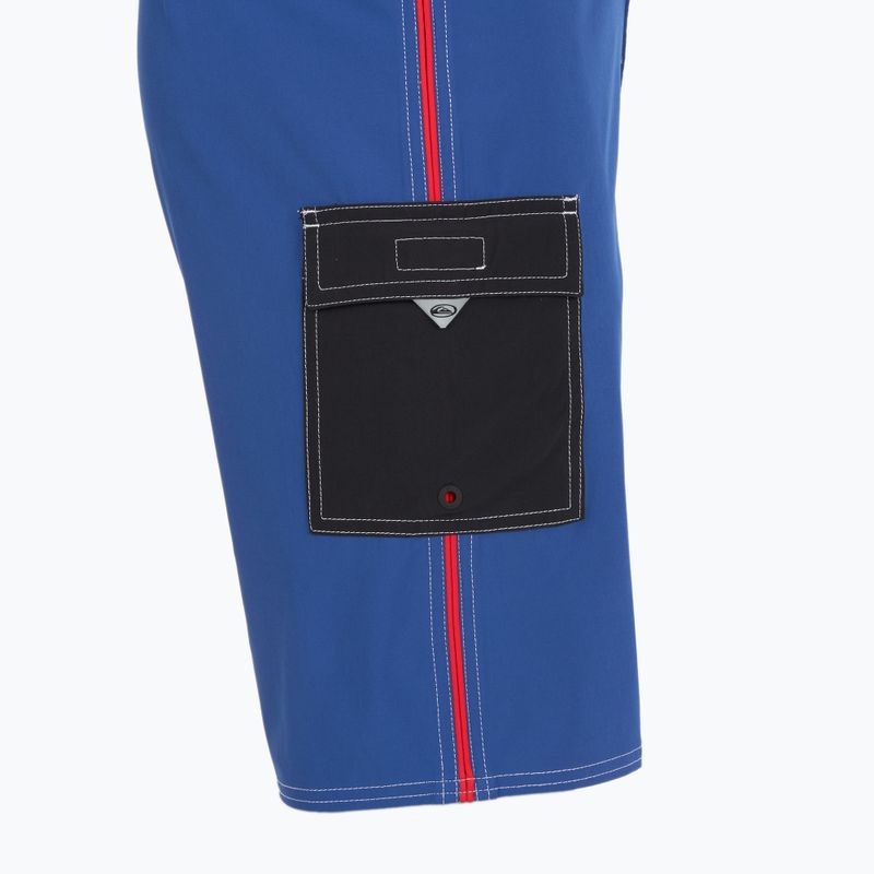 Pantaloni scurți de baie pentru bărbați Quiksilver Saturn Solid 21" Monaco Blue 9