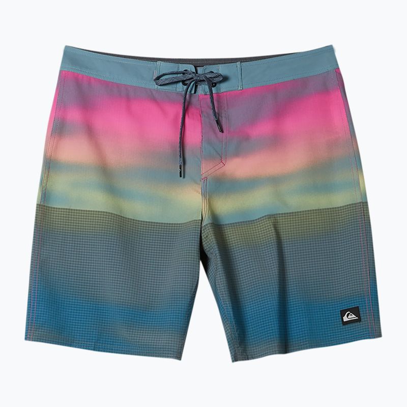 Pantaloni scurți de baie pentru bărbați Quiksilver Highline Straight Leg 19" Prism Pink 6