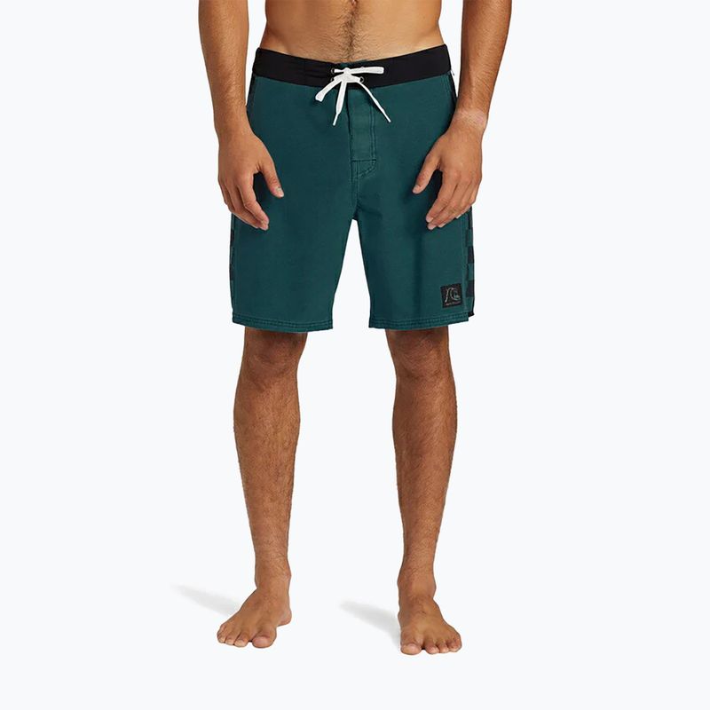 Pantaloni scurți de baie pentru bărbați Quiksilver Original Arch Hempstretch 18" Colonial Blue 3