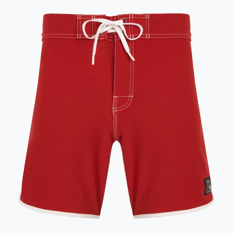 Pantaloni scurți de baie pentru bărbați Quiksilver Original Scallop 18" Salsa 6