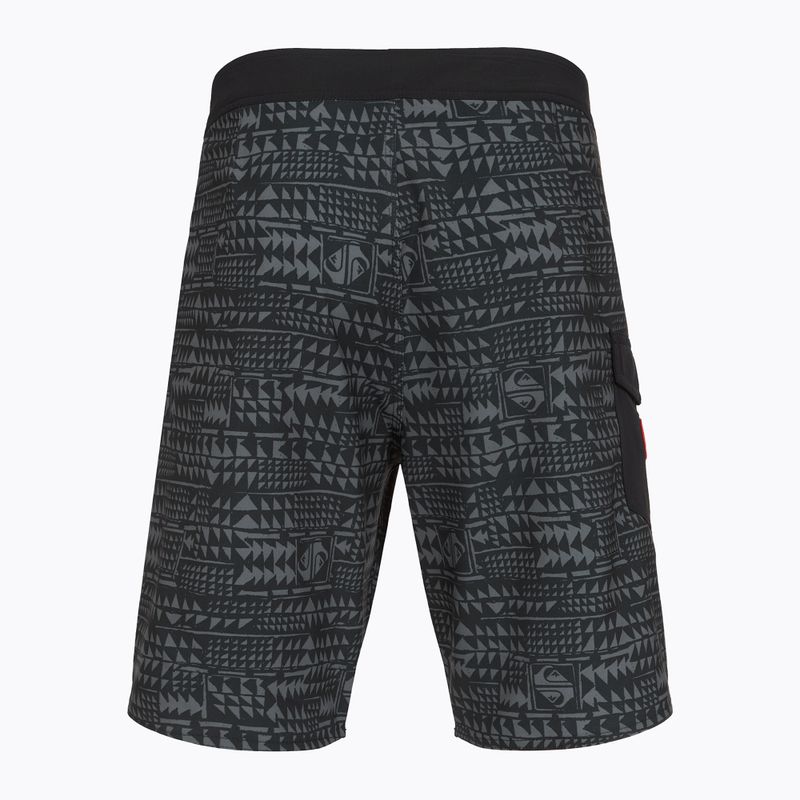 Pantaloni scurți de baie pentru bărbați Quiksilver Surfsilk Hawaii 21" Black 2