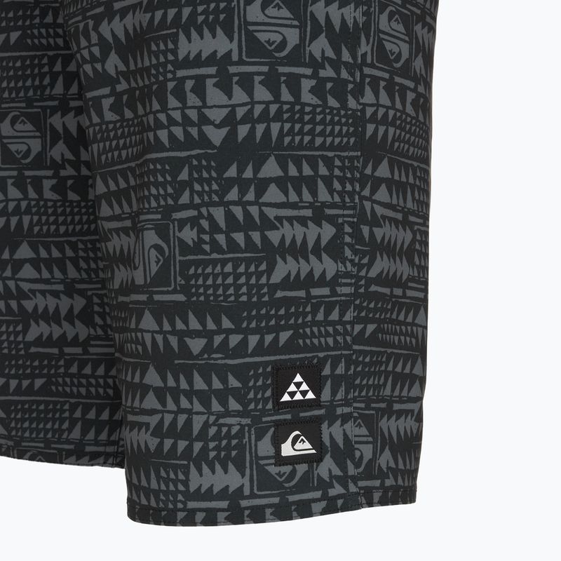 Pantaloni scurți de baie pentru bărbați Quiksilver Surfsilk Hawaii 21" Black 4