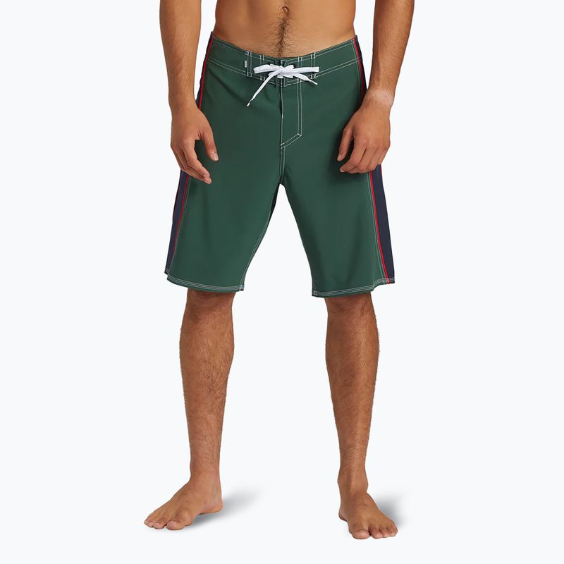 Pantaloni scurți de baie pentru bărbați Quiksilver Saturn Flight 20" Forest
