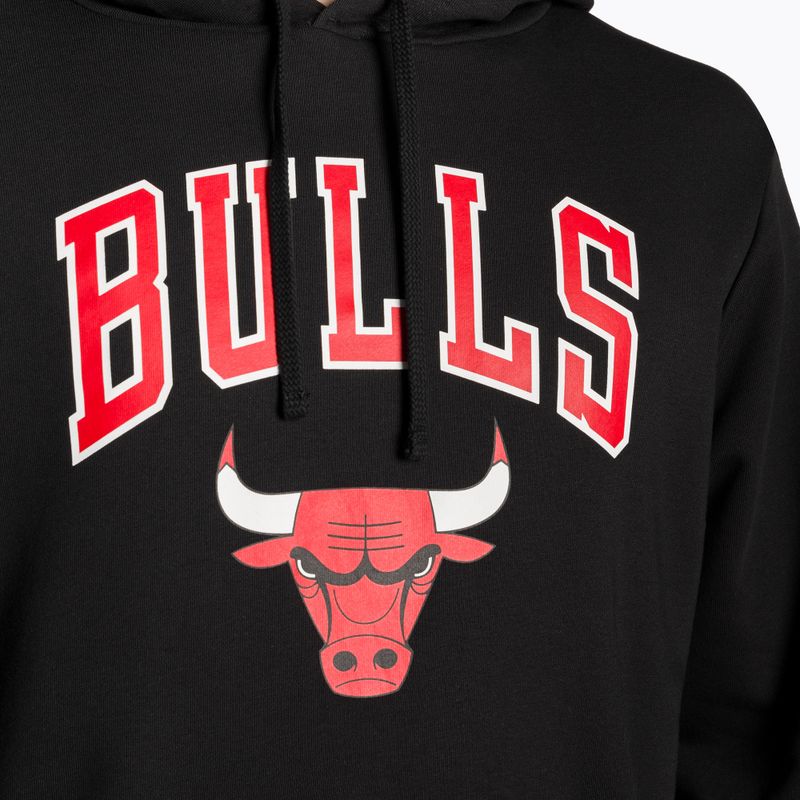 Bluză pentru bărbați New Era NBA Regular Hoody Chicago Bulls black 3