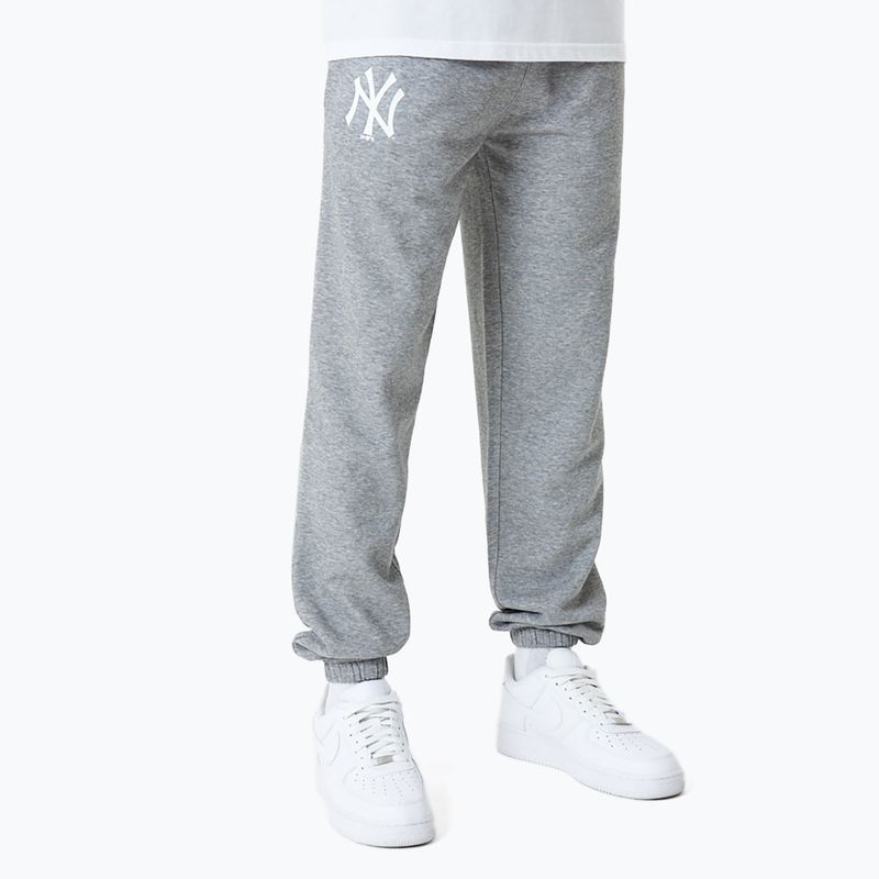 Pantaloni pentru bărbați New Era MLB Essentls Jogger New York Yankees grey med