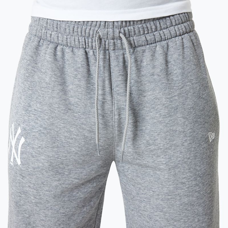 Pantaloni pentru bărbați New Era MLB Essentls Jogger New York Yankees grey med 4