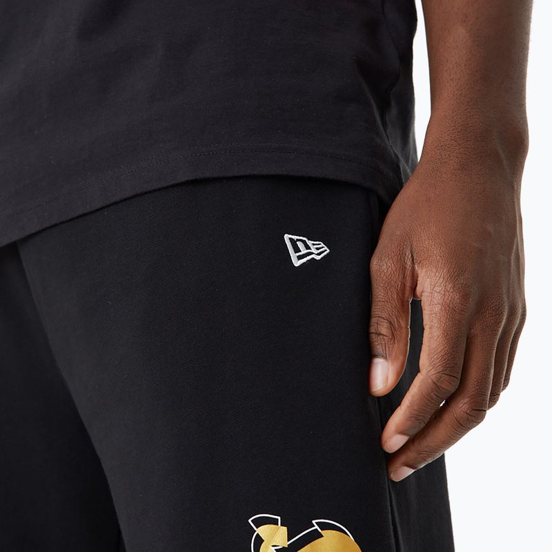 Pantaloni pentru bărbați New Era NBA Team Script Jogger Los Angeles Lakers black 6