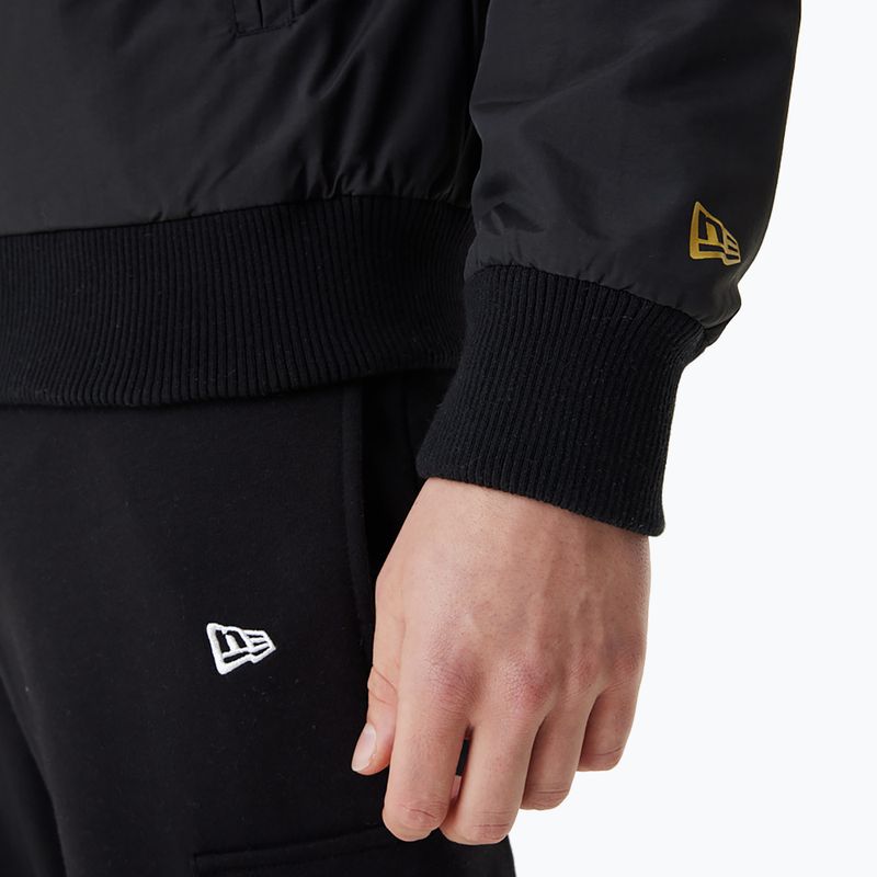 Geacă pentru bărbați New Era NBA Script BP Bomber Los Angeles Lakers black 6