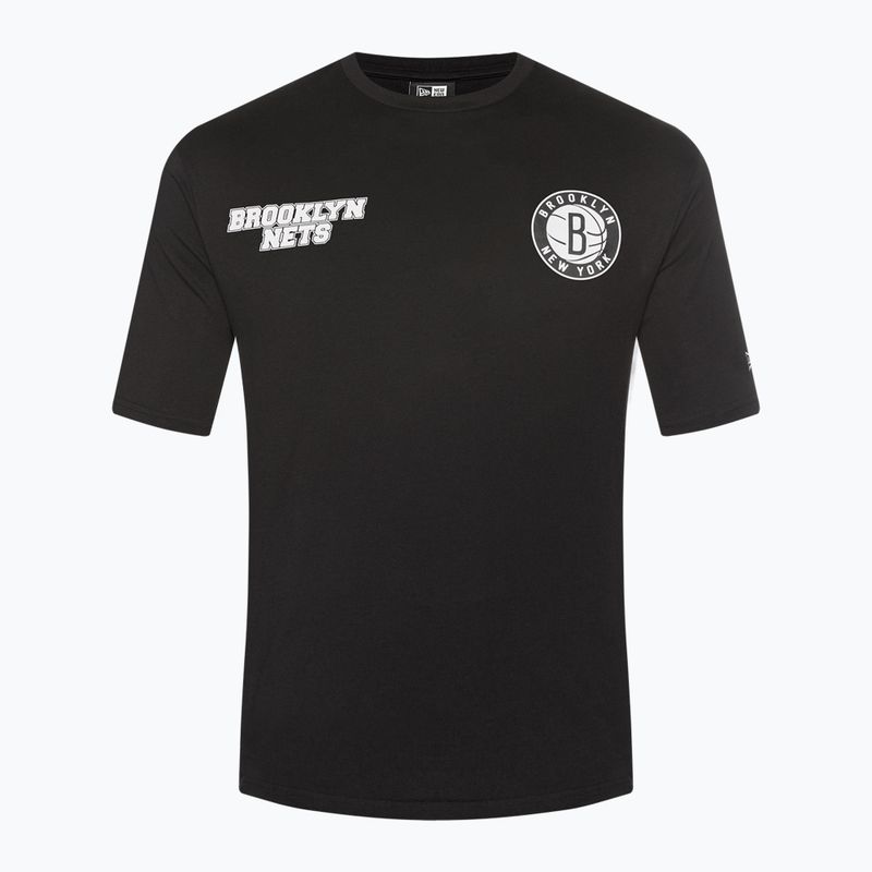 Tricou pentru bărbați New Era NBA Large Graphic BP OS Tee Brooklyn Nets black 7