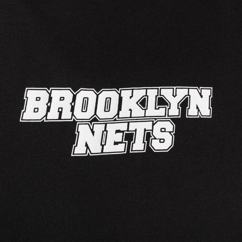 Tricou pentru bărbați New Era NBA Large Graphic BP OS Tee Brooklyn Nets black 10