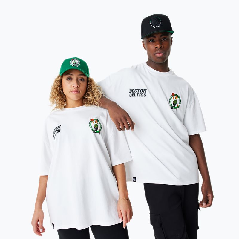 Tricou pentru bărbați New Era NBA Large Graphic BP OS Tee Boston Celtics white 7