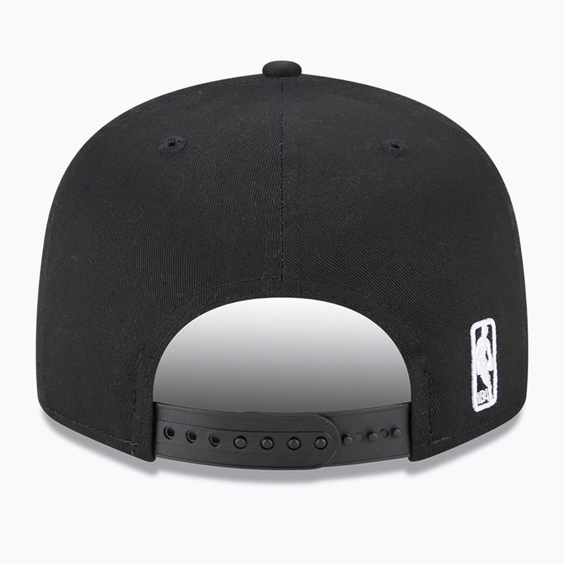New Era Split Logo 9Fifty New York Knicks șapcă neagră 4