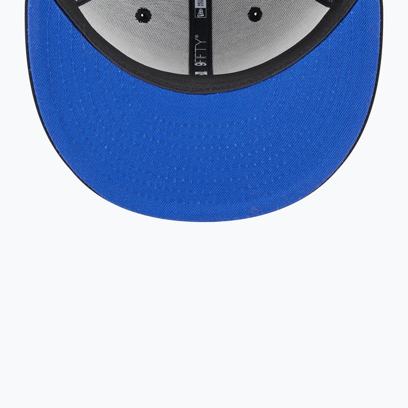 New Era Split Logo 9Fifty New York Knicks șapcă neagră 5