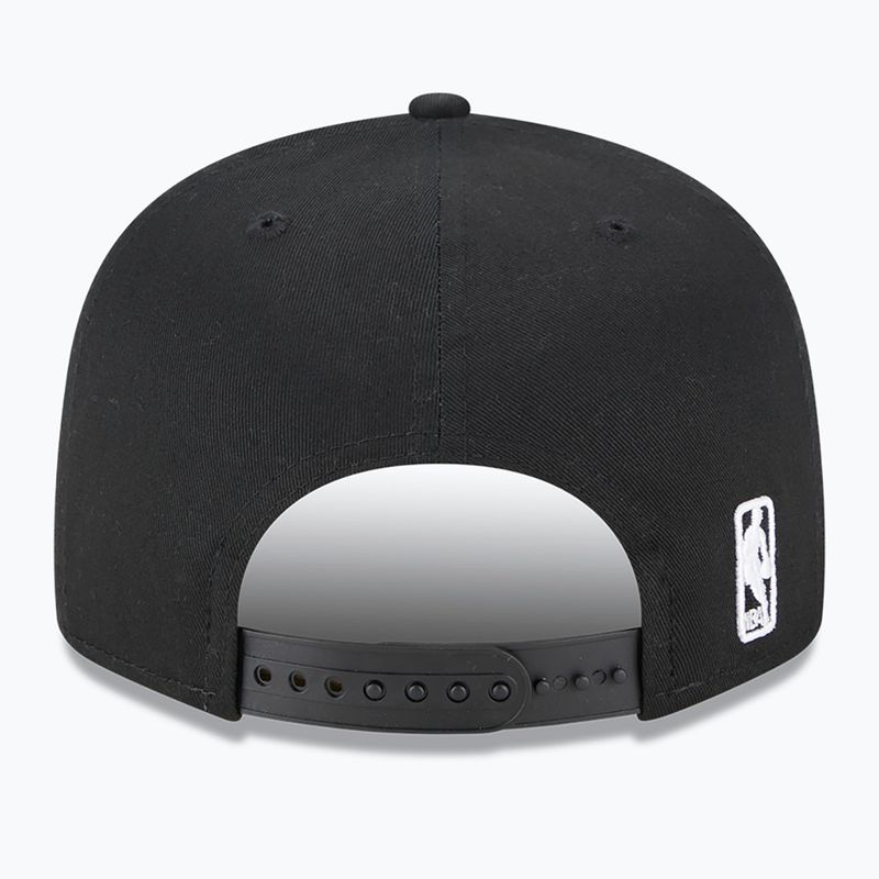 New Era Split Logo 9Fifty Milwaukee Bucks șapcă negru 4