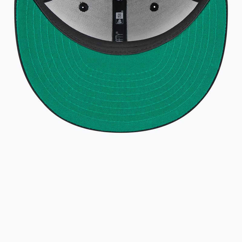New Era Split Logo 9Fifty Boston Celtics șapcă negru 5