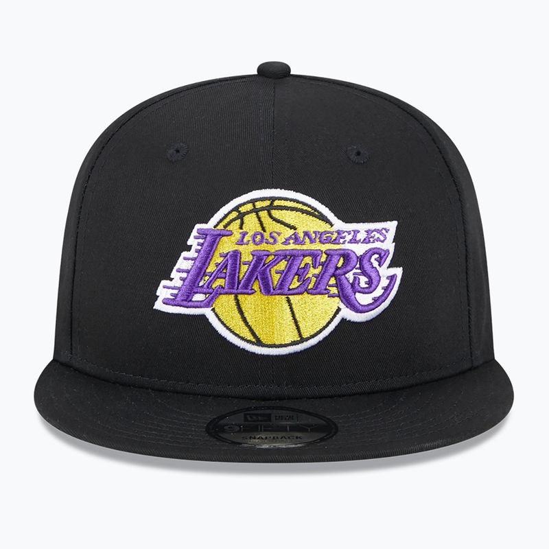 New Era Foil 9Fifty Los Angeles Lakers șapcă negru