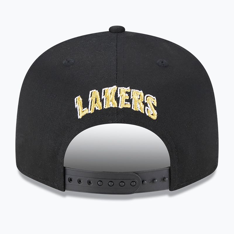New Era Foil 9Fifty Los Angeles Lakers șapcă negru