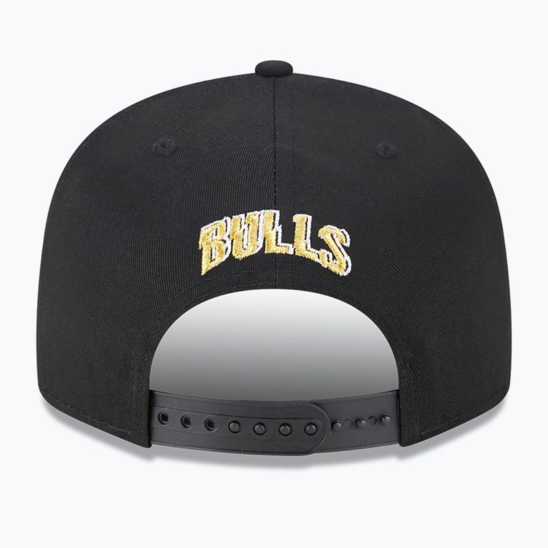 New Era Foil 9Fifty Chicago Bulls șapcă negru 4