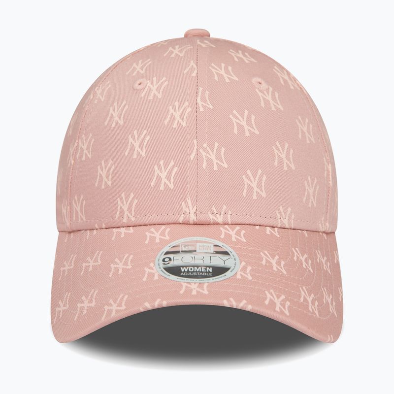 Șapcă pentru femei  New Era Monogram 9Forty New York Yankees pastel pink 3
