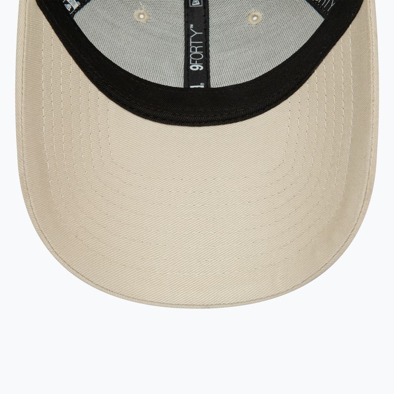 Șapcă pentru femei New Era Flower 9Forty New York Yankees light beige 5
