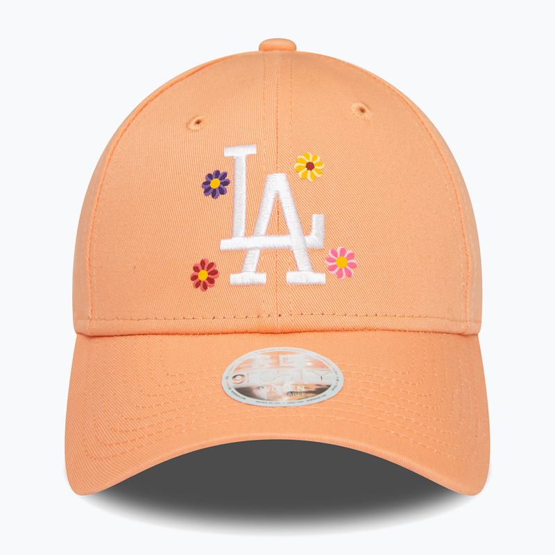 Șapcă pentru femei New Era Flower 9Forty Los Angeles Dodgers pastel pink