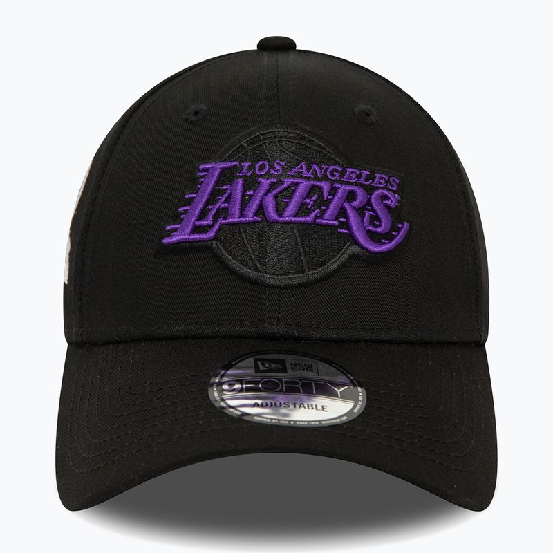 Șapcă pentru bărbați  New Era Side Patch 9Forty Los Angeles Lakers black 3