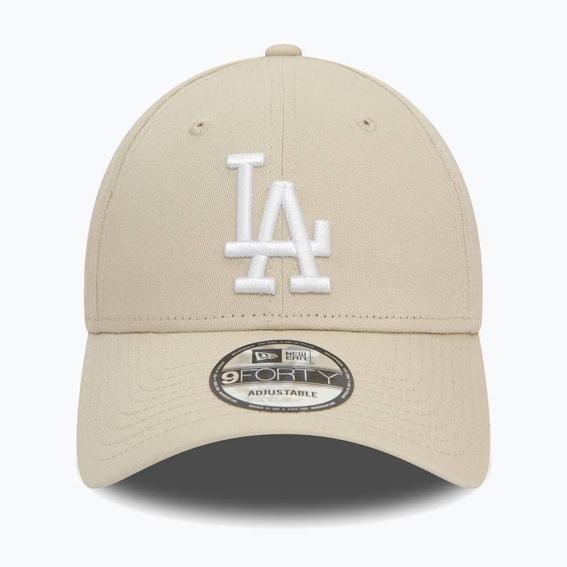 Șapcă pentru bărbați  New Era Side Patch 9Forty Los Angeles Dodgers light beige 2