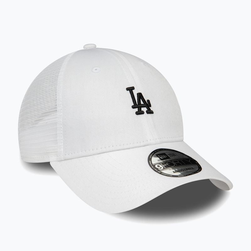 Șapcă pentru bărbați New Era Home Field 9Forty Trucker Los Angeles Dodgers white