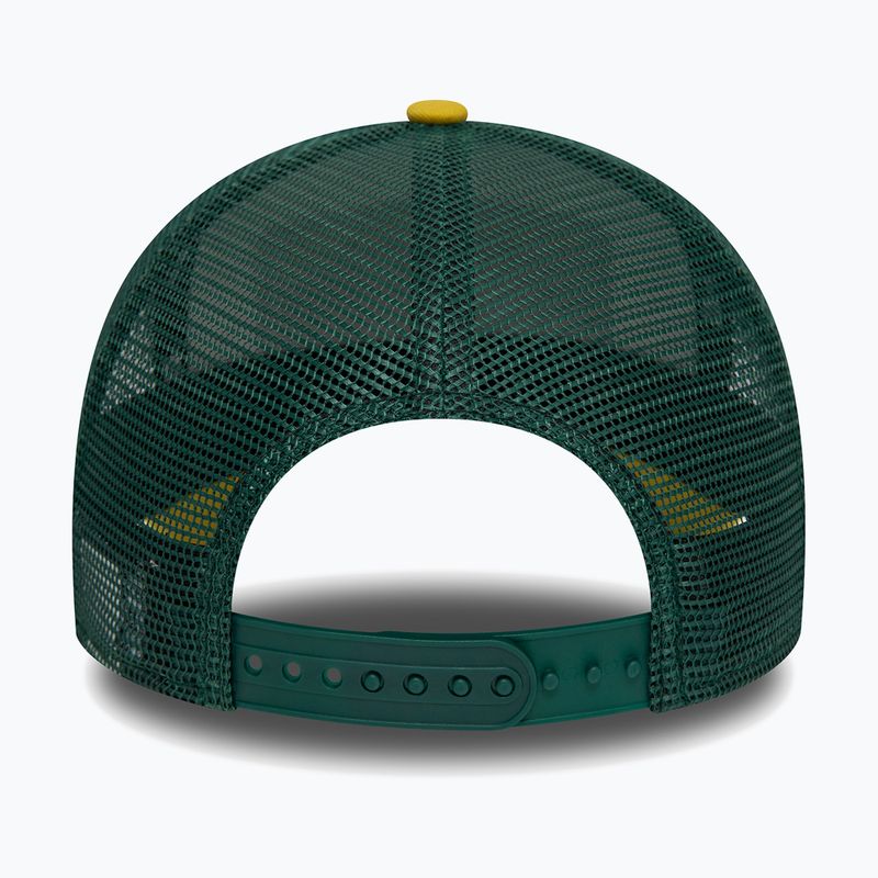 Șapcă pentru bărbați  New Era Patch Trucker yellow 4