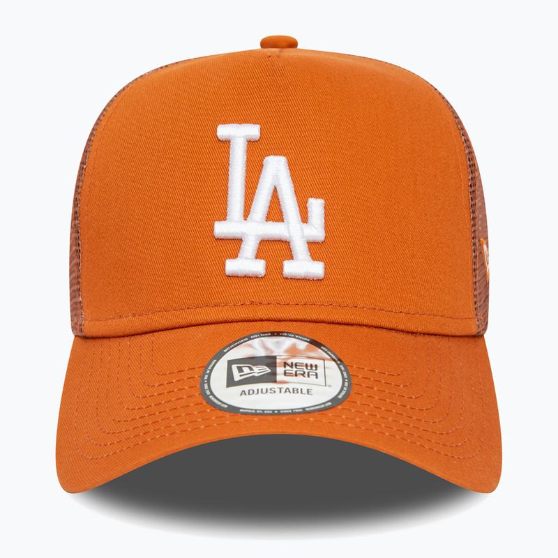 Șapcă pentru bărbați New Era League Essential Trucker Los Angeles Dodgers med brown