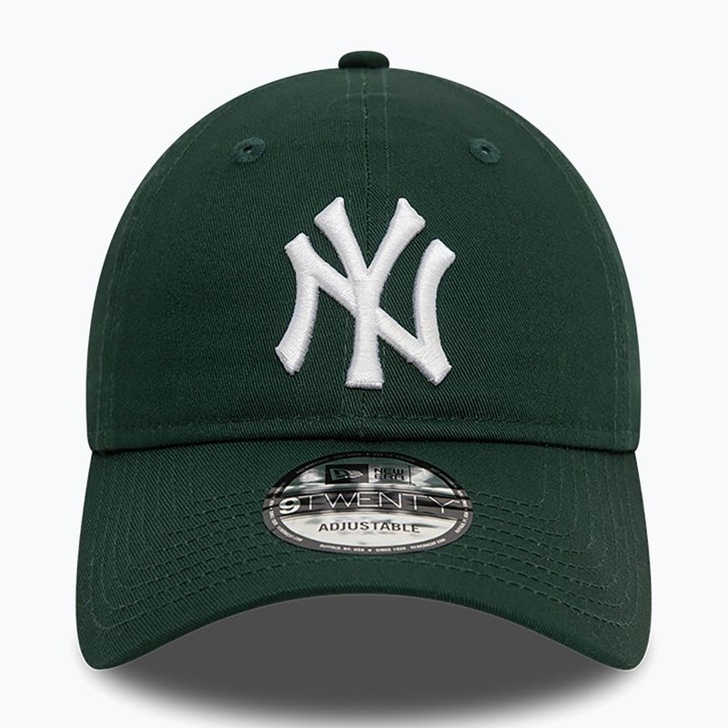 New Era League Essential 9Twenty New York Yankees șapcă de baseball verde închis 2