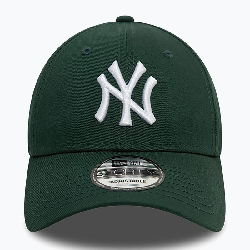 Șapcă New Era League Essential 9Forty New York Yankees dark green 2