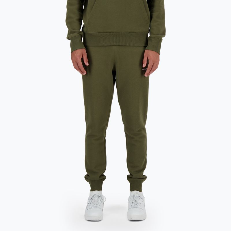 Pantaloni pentru bărbați New Balance Classic Core Fleece dark moss