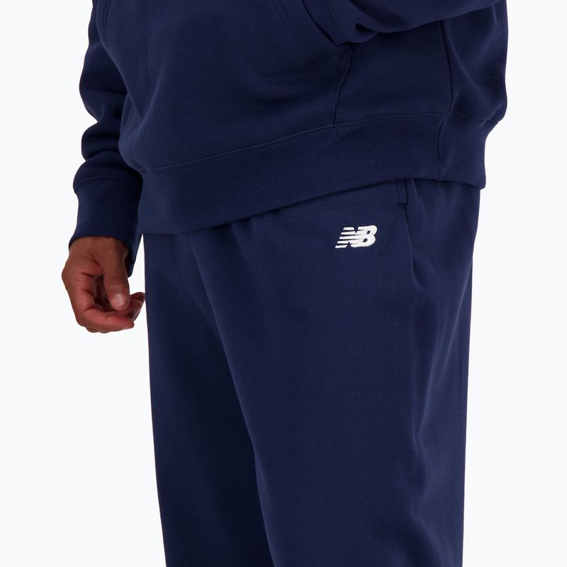 Pantaloni pentru bărbați New Balance French Terry Jogger nb navy 4