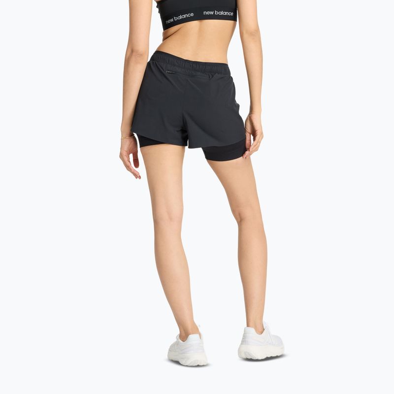 Pantaloni scurți pentru femei New Balance 2IN1 3" black 3