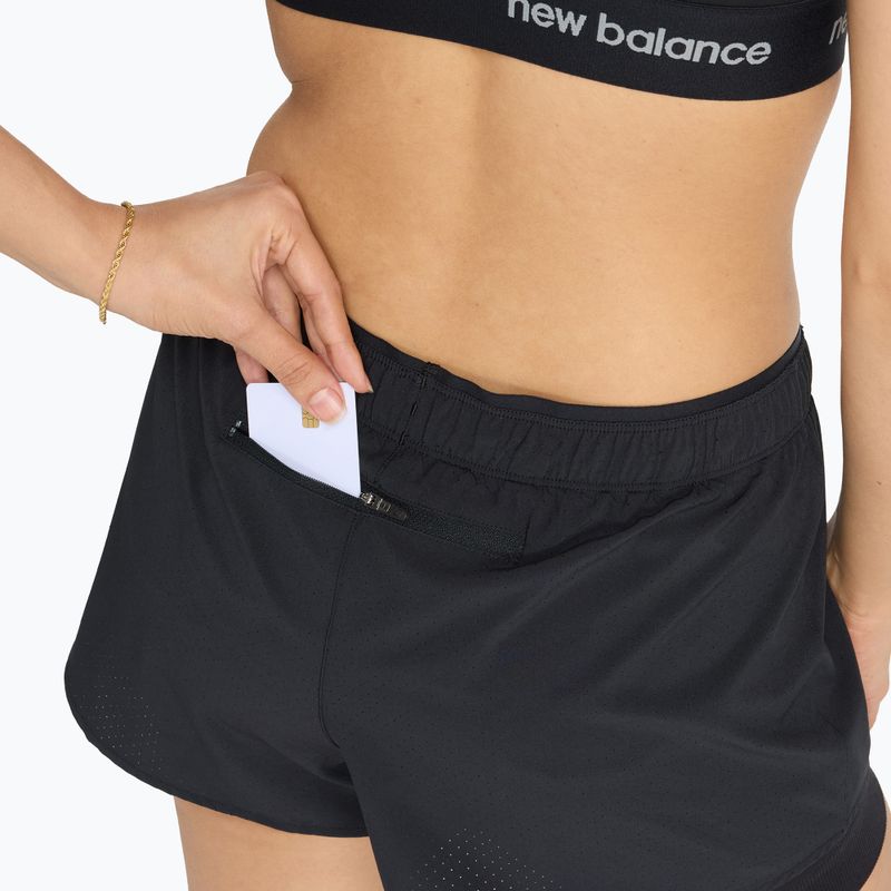Pantaloni scurți pentru femei New Balance 2IN1 3" black 7
