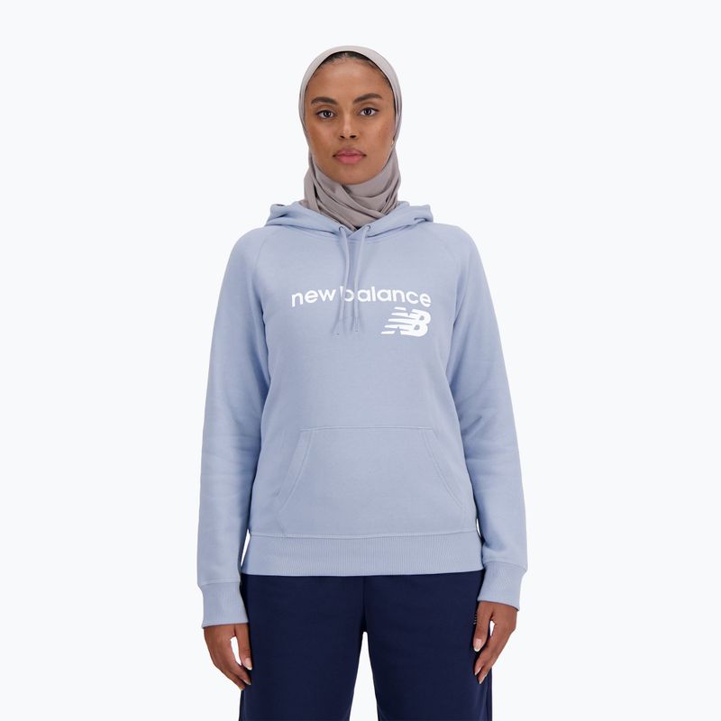 Bluză pentru femei New Balance Core Fleece Hoodie light purple