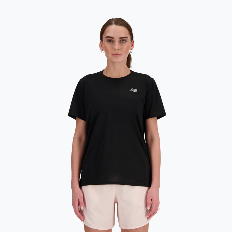 Tricou de alergare pentru femei New Balance Essentials SS black