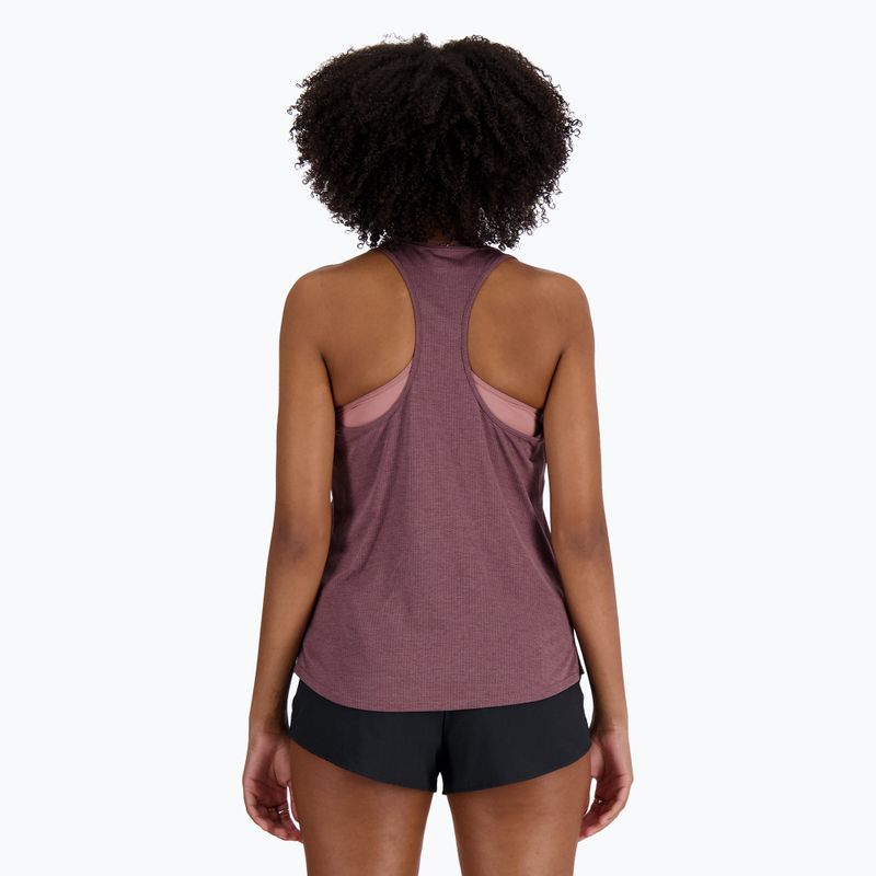 Tank top pentru femei New Balance Athletics Tank Top licorice heather 3