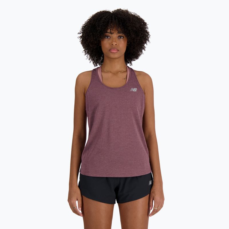 Tank top pentru femei New Balance Athletics Tank Top licorice heather 5