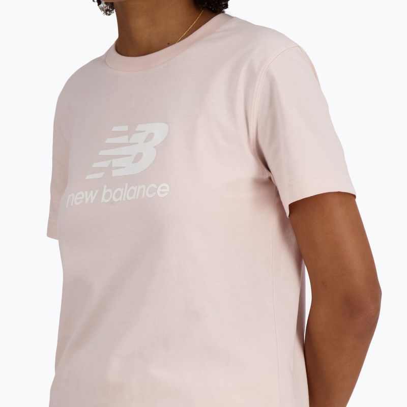 Tricou pentru femei New Balance Jersey Stacked Logo T-Shirt quartzpi 4