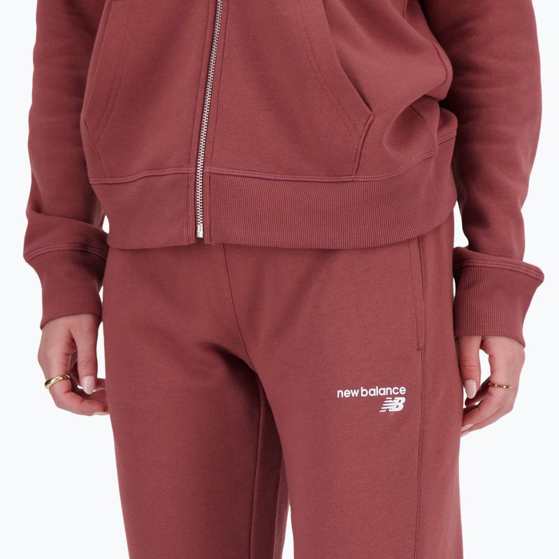 Pantaloni pentru femei New Balance Classic Core Fleece washedbu 6