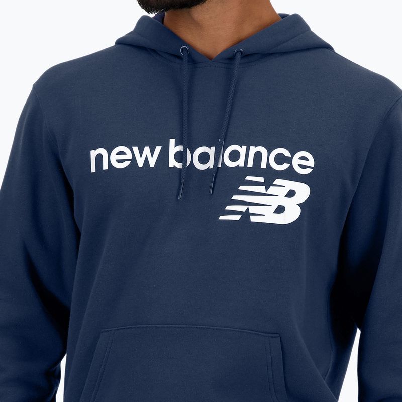 Bluză pentru bărbați New Balance Core Fleece Hoodie nb navy 3