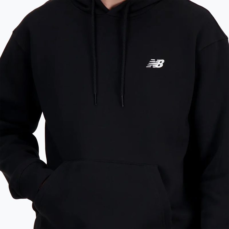 Bluză pentru bărbați New Balance Small Logo French Terry Hoodie black 4