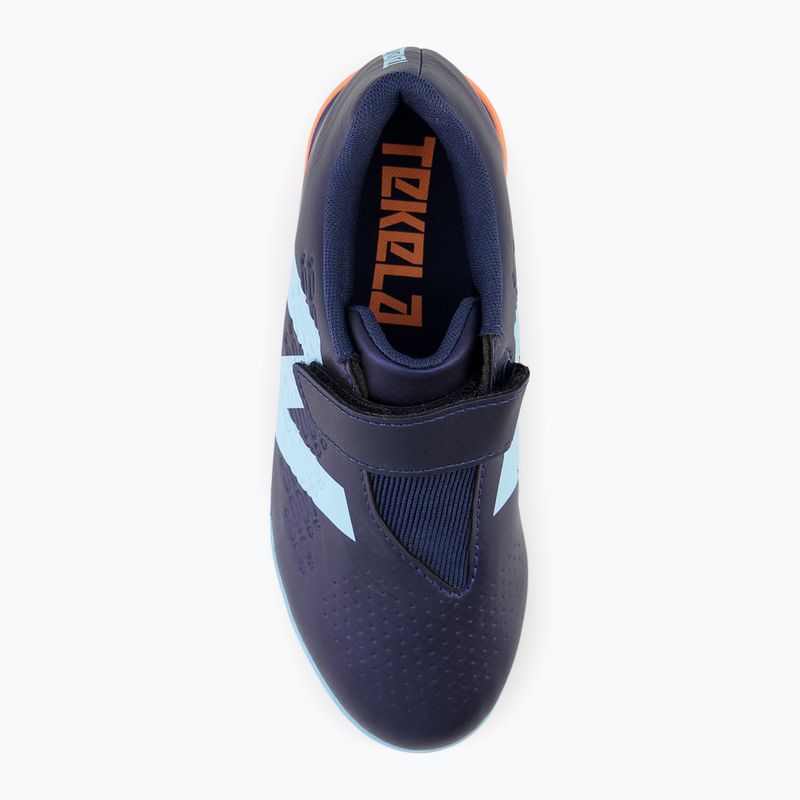 Încălțăminte de fotbal pentru copii New Balance Tekela Magique JNR Hook & Loop TF V4+ nb navy 4
